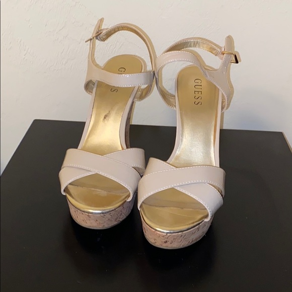 Guess Wedge Sandals - Picture 1 of 3
